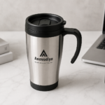 Premium Stainless Steel Travel Mug with Handle