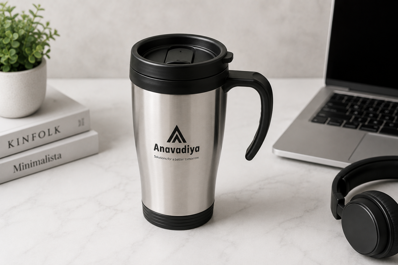 ChatGPT Image Jul 12, 2026, 06_11_43 PM Premium Stainless Steel Travel Mug with Handle - Image 1