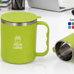 Stainless Steel Coffee Mug with Lid