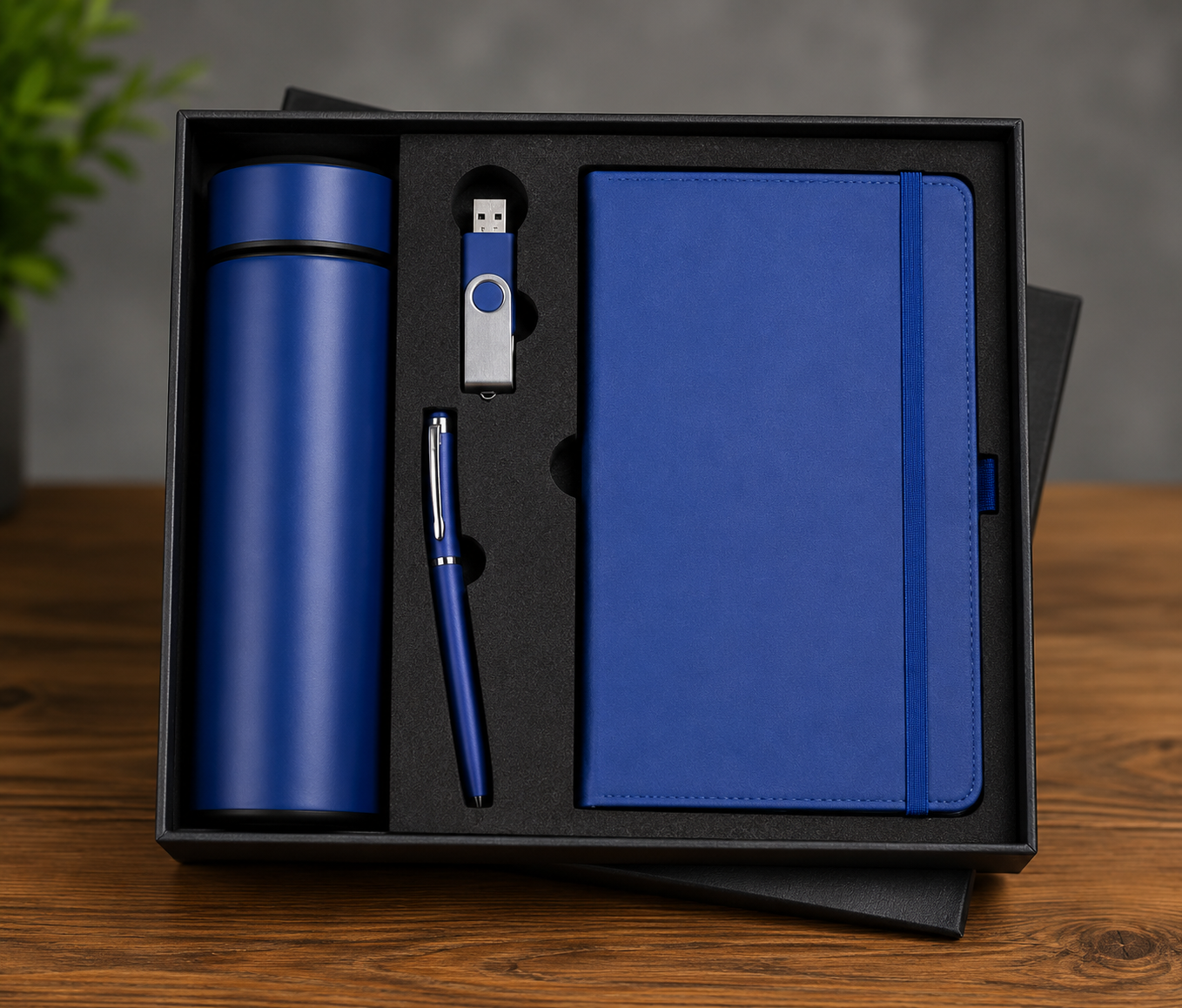 ChatGPT Image Jul 15, 2026, 04_15_08 PM Blue Notebook + Bottle + Pen + Keychain Gift Set - Image 1