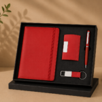 Diary + Card Holder + Pen + Keychain Gift Set