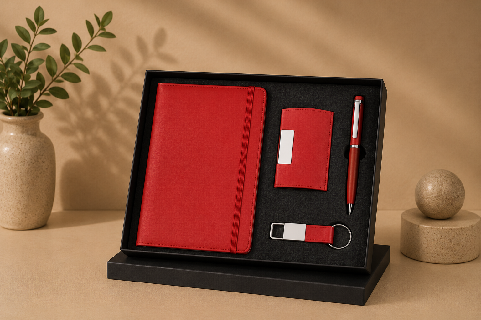 ChatGPT Image Jul 15, 2026, 04_15_12 PM Diary + Card Holder + Pen + Keychain Gift Set - Image 1