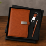 Magnetic Diary + Pen + Keychain Gift Set