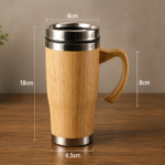 Bamboo Mug with Handle