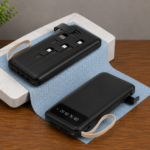 10000mAh Power Bank with Built-in Charging Cables