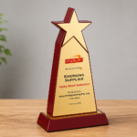 Rising Star Wooden Trophy - 2296