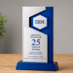 Wooden 25 Years Trophy - 2406