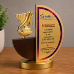Cup & Curve Gratitude Trophy - 2375