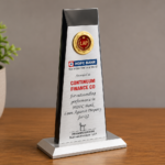 Achievement Award Trophy, Made In A Combination Of Acrylic And Aluminium - 2249