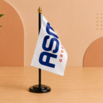 Custom Printed Table Flag