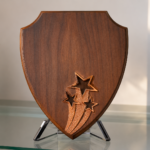 Wooden Award Plaque / Custom Shield Trophy