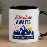 3 Tone Ceramic Coffee Mug