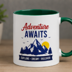 3 Tone Ceramic Coffee Mug