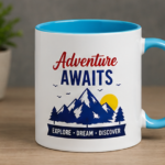 3 Tone Ceramic Coffee Mug