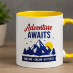 3 Tone Ceramic Coffee Mug