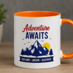 3 Tone Ceramic Coffee Mug
