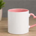 Heart Handle Ceramic Coffee Mug blue (Copy) (Copy) (Copy) (Copy)