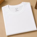 Round Neck Cotton T-Shirt White