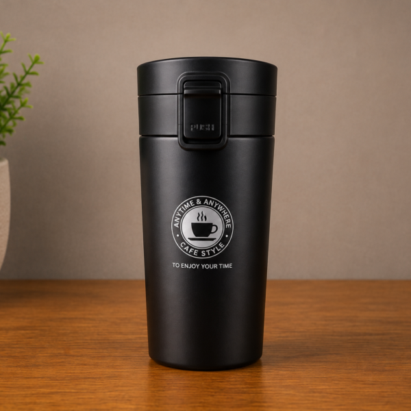 400 ML Hot & Cold Vacuum Mug with Push Button Lid